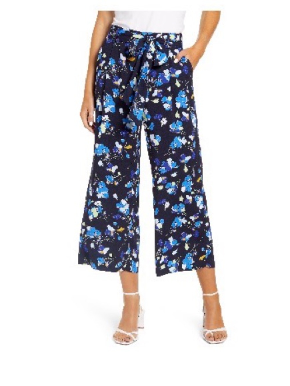 Halogen Wide Leg Crop Pants